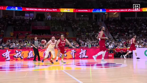 【ハイライト】スペイン v イラン - FIBAバスケットボールW杯