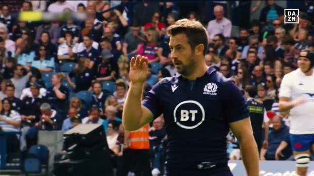 スコットランド代表 G.レイドローのプレー集